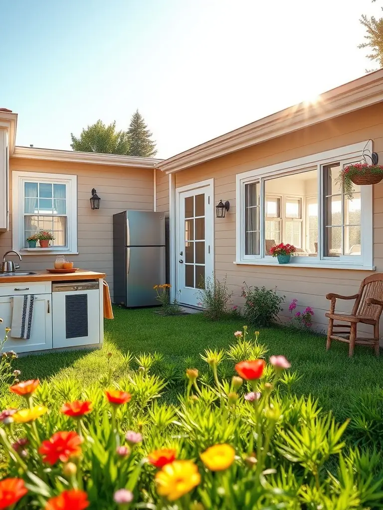 A spacious family home with a large backyard and a swimming pool, ideal for families looking for a comfortable rental in a suburban neighborhood.